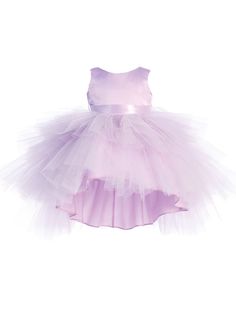 Gorgeous flower girl dress from Tip Top Kids will offer her the perfect chance to dial up the glamour and captivate the viewers. Sleeveless style in lilac features satin sash adorning the waist. Beautiful ruffled hi low tulle skirt. Hi Low Tulle Skirt, Top Kids, Junior Bridesmaid Dress, Satin Sash, Junior Bridesmaid Dresses, Junior Bridesmaid, Flower Girl Dress, Girl Dress, Bridesmaid Dress