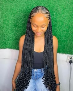 Short Ghana Weaving With Curls, 8 Lines Cornrows, All Back Ghana Weaving Styles With Curls, Ghana Braids Cornrows Protective Styles, Yeboyebo Hairstyles 2023, Ghana Braids Hairstyles Cornrows, Latest Ghana Braid Styles, Short Ghana Weaving Hairstyles, Ghana Weaving All Back Styles