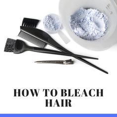 How to Bleach Hair - Bellatory Bleach Shampoo, How To Bleach Hair, Brassy Blonde Hair, Bleaching Hair, Stylish Hair Colors, Bleach Hair, Color Correction Hair, Grey Hair Transformation