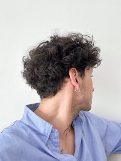 Perm Hairstyles For Men, Wavy Perm, Perm Hairstyles, Men Haircut Curly Hair