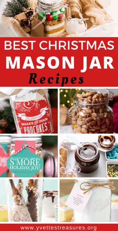 the best christmas mason jar recipes