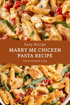 easy recipe for mary me chicken pasta