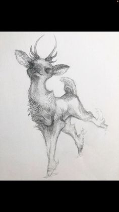 Spirit Guide, Arte Sketchbook, Dessin Adorable, A Deer, Art Space, Drawing Inspo, Art Inspiration Drawing, Creature Art