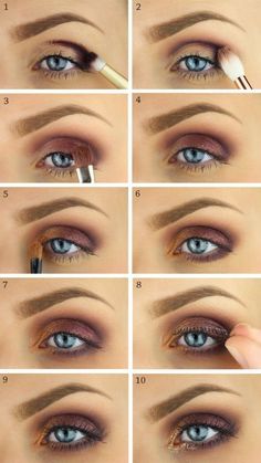 Party Makeup Glitter, Eyes Step By Step, Party Makeup Tutorial, Party Make-up, Makeup Tutorial Step By Step, Makeup Glitter, Cute Eye Makeup