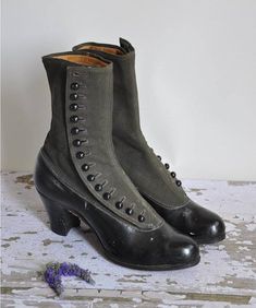 Moda Steampunk, Historical Shoes, Victorian Shoes, Victorian Boots, Mode Shoes, Dr Shoes, Old Shoes, Edwardian Fashion