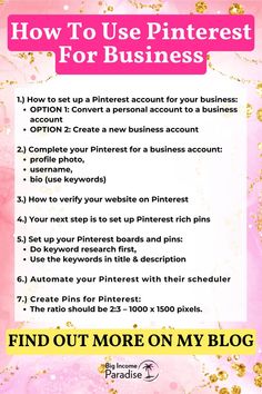 How To Use Pinterest For Business Market Vendor, Business Pinterest, Business Notes, Airbnb Promotion, Startup Business Plan, Work Goals