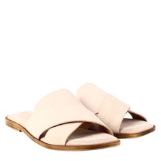 Low sandal for women with double braided band

Beige suede

Leather sole

Padded insole

Made in Italy

Composition:
 Upper: 100% Suede
 Lining: 100% Leather
 Bottom: 100% Leather
 Insole: 100% Leather Beige Suede Sandals With Removable Insole, Beige Suede Open Toe Sandals, Beige Suede Footbed Sandals For Summer, Beige Suede Open Toe Mules, Sandal For Women, Handmade Shoes, Womens Heels, Beige Color, Shoe Brands