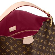 Products by Louis Vuitton: Graceful MM Graceful Louis Vuitton, Louis Vuitton Graceful Mm, Louis Vuitton Graceful, Cheap Louis Vuitton Handbags, Mm Monogram, Louis Vuitton Official Website, Pink Monogram, Cheap Handbags, Lightweight Bag