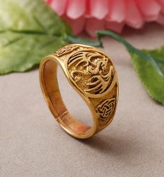 "Brass Dragon Ring, Animal ring, Boho ring, Ring for gift , promise ring, handmade ring, Unique Ring, brass ring, Gothic ring, Ethnic ring ♥ SIZE:- All Size Are Available, choose from variation. ♥ METAL:-Brass ♥ BRASS SPECIALTY ♥ Brass is known for its strength and durability. However, it is also very malleable, making it ideal for shaping into intricate jewelry designs. ... Brass does not rust and is resistant to corrosion. However, it does develop a patina, or greenish layer, over time. Enjoy Adjustable Symbolic Carved Rings, Anniversary Bronze Metal Ring Jewelry, Bronze Open Ring Jewelry For Anniversary, Ceremonial Adjustable Ring Jewelry, Antique Gold Symbolic Jewelry Gift, Symbolic Rings With Unique Design For Gift, Engraved Brass Open Ring Jewelry, Handmade Gold Jewelry For Promise, Unique Adjustable Ceremonial Rings