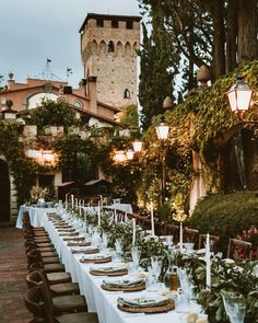 Foliage Table Runner for Italian Wedding Italian Wedding Venues, Dream Wedding Venues, Villa Wedding, Outdoor Dinner, Future Wedding Plans