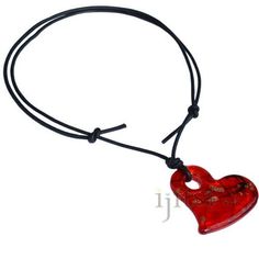 This leather necklace is made with 2.5 mm Black leather with Red heart glass pendant (#1 in the options). The size of the glass pendant is approximately 50x45x6mm. Valentine's Day Heart Pendant Necklace With Adjustable Cord, Red Heart-shaped Adjustable Necklace, Red Adjustable Heart-shaped Necklace, Adjustable Red Necklaces With Heart Charm, Red Adjustable Heart Necklace, Red Adjustable Necklaces For Valentine's Day, Red Adjustable Necklace For Valentine's Day, Adjustable Red Heart Necklace, Adjustable Red Necklace For Valentine's Day