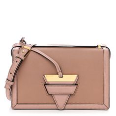 This is an authentic LOEWE Grained Calfskin Medium Barcelona Shoulder Bag in Blush. This stunning petite shoulder bag is crafted of textured calfskin leather in pink. The bag features an adjustable leathershoulder strap with polished gold hardware. The front flap is secured with logo engraved triangle closure, which opens to a partitioned black leather interior with a pocket. Pink Calf Leather Bag For Formal Occasions, Modern Pink Shoulder Bag For Business, Pink Shoulder Bag With Leather Lining For Evening, Pink Leather Business Bag, Pink Leather Shoulder Bag With Leather Lining, Chic Pink Shoulder Bag With Leather Lining, Formal Pink Shoulder Bag In Soft Leather, Formal Pink Soft Leather Shoulder Bag, Pink Calf Leather Evening Bags