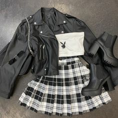 Gf Aesthetic, Áo Blu, Egirl Fashion, Rockstar Gf