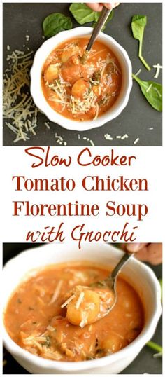 slow cooker tomato chicken florenti soup with grocer