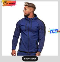 Men's Full Zip Hoodie Sweat Jacket Black White Army Green Red Blue Hooded Color Block Striped Zipper Fitness Cotton Cool Sportswear Essential Winter Fall & Winter Clothing Apparel Hoodies Sweatshirts Casual Hooded Breathable Track Jacket, Casual Breathable Hooded Track Jacket, Fleece Track Jacket With Long Sleeves For Sports Season, Fleece Long Sleeve Track Jacket For Sports Season, Breathable Hoodie For Streetwear, Athleisure Hoodie With Zipper Closure For Gym, Sports Hoodie With Adjustable Hood And Long Sleeves, Hooded Techwear Sweatshirt For Gym, Sports Sweatshirt With Adjustable Hood And Long Sleeves