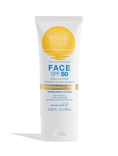 Sunscreen Packaging, Sunscreen Face, Daily Sunscreen, Bondi Sands, Best Sunscreens, Facial Sunscreen, Body Sunscreen, Sunscreen Spf 50, Sunscreen Lotion