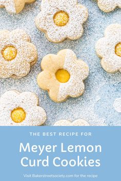 the best recipe for meyer lemon curd cookies