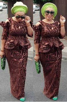 Nigerian Lace Dress, Asoebi Style, Aso Ebi Lace Styles, Nigerian Lace Styles Dress, Nigerian Lace Styles, African Lace Styles, Lace Gown Styles, African Dresses Modern, Afrikaanse Mode