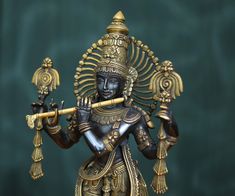 Fast shipping through DHL priority/ FedEx priority courier service within 1 to 3day. Craftovally brass Krishna ji (HARE KRISHNA ALTAR) Beautiful idol Solid metal brass figure of big Krishna Statue! Material: Brass, Brass Krishna, Metal Krishna, black antique finished Krishna statue, professional packing. Dimensions Height- 24 inch/ 60 cm Width- 12 inch/ 30 cm Depth- 7 inch/ 17 cm approx. Weight:- 13.5Kg Approx. Description Brass Krishna ji, Hare Krishna ji, Banke Bihari ji, Gopal ji. Lord Sri Kr Krishna Altar, Krishna Black, Bihari Ji, Krishna Idol, Bhagavata Purana, The Mahabharata, Corner Office, Krishna Statue, Buddha Figurine