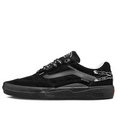 PALPAL Skate x Vans Unisex Wayvee Sneakers Black VN0A5JIAA94 (SNKR/Casual) Footwear Design, Vans Off The Wall, Sneakers Black, Designer Shoes, Jordan, Sneakers, Wall, Quick Saves, Clothes