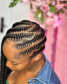 Hairstyles 2022: Unique Styles Idea for Ladies. - Ladeey Front And Back Hairstyles, Braided Hairstyles 2022, Hairstyle 2022, Most Beautiful Hairstyles, New Braided Hairstyles, Hair Braid Patterns, Ghana Weaving