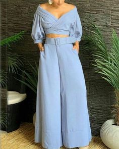 SKU:SDWU0205Gender: WomenOccasion: DailyStyle: Casual/FashionTheme: All SeasonPlease Note: All Dimensions Are Measured Manually With A Deviation Of 1 To 3cm. SIZE CHART: Size Bust Waist Inch cm Inch cm S 34.65 88.00 26.77 68.00 M 36.22 92.00 28.35 72.00 L 37.80 96.00 30.71 78.00 XL 39.37 100.00 33.07 84.00 Please Note: All dimensions are measured manually with a deviation of 1 to 3cm. Style Salopette, Elegante Casual, Trendy Collection, Designer Dresses Indian, Jumpsuit Fashion, Womens Casual Outfits, Classy Outfits, Fashion Pants, Blouse Designs