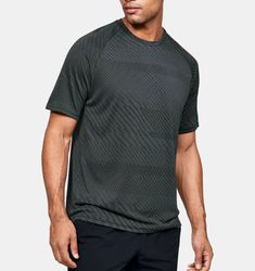 UNDER ARMOUR Mens' Velocity Jacquard short sleeve, size XS gray - NWT | eBay Gray Short Sleeve Athletic Activewear, Gray Relaxed Fit Short Sleeve Activewear, Gray Casual Activewear With Short Sleeves, Casual Gray Activewear With Short Sleeves, Casual Gray Short Sleeve Activewear, Gray Moisture-wicking Short Sleeve Activewear, Gray Short Sleeve Sportswear Activewear, Gray Short Sleeve Activewear, Functional Short Sleeve Activewear In Athletic Heather