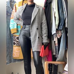 Rachel Zoe Oversized Blazer Trendy Winter Blazer For Layering, Black Blazer For Day Out In Fall, Black Long Sleeve Blazer For Day Out, Trendy Winter Blazer For Day Out, Boyfriend Blazer, Oversized Blazer, Rachel Zoe, Suit Jackets, Blazer Suit