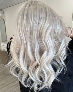 Ice Blonde Hair Highlights, Clean Blonde Hair, Framar Brushes, Ice Blond, Clean Blonde, Icey Blonde, Blonde Specialist, Icy Blonde Hair Color