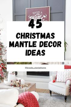 Christmas Mantle Decor Elegant Ornaments, Christmas Mantel Decor, Mantel Decor Ideas, Christmas Mantle Decor, Christmas Mantel, Christmas Mantel Decorations, Christmas Mantle, Mantel Decor