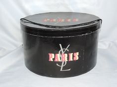 a black box with the word paris on it