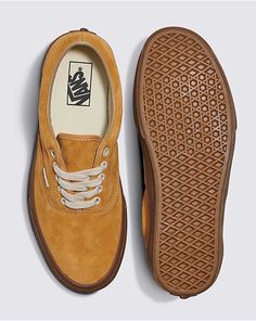 Brown Skate Shoes With Rubber Waffle Outsoles For Streetwear, Retro Brown Sneakers For Skateboarding, Vans Retro Low-top Skate Shoes, Brown Sneakers With Rubber Waffle Outsoles For Skateboarding, Brown Skateboarding Sneakers With Rubber Waffle Outsoles, Retro Vans Skate Shoes With Rubber Waffle Outsoles, Retro Vans Skate Shoes With Gum Sole, Retro Vans Skate Shoes With Vulcanized Sole, Vans Brown Skate Shoes With Rubber Sole