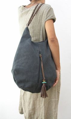 #RuthKraus Oversize Bohemian Canvas Bucket Bag, Shoulder Bag, Large Black Hobo Canvas Bag, Shoulder Bag, Leather #Tassel #Tote, Large Handbag, Carry Bag, Women's Accessories, Handmade Bags #bucketbags #bohobags #shoulderbag #totebag Bohemian Shoulder Bag With Large Capacity For On-the-go, Bohemian Shoulder Bag With Zipper Closure, Bohemian Shoulder Bag With Zipper, Bohemian Handheld Shoulder Bag For Everyday, Bohemian Tote Shoulder Bag With Zipper Pocket, Bohemian Crossbody Bag With Zipper Pocket, Black Bohemian Canvas Bag For Daily Use, Bohemian Black Satchel For Everyday Use, Bohemian Rectangular Shoulder Bag With Zipper