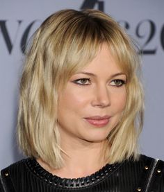 Round Face Celebrities, Short Hairstyles 2015, Color Rubio, Super Short Hair, Michelle Williams, Beauty Looks, Best Skin, Medium Hair Cuts, On The Red Carpet