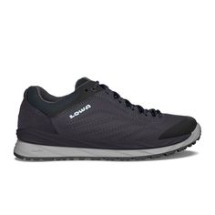 Lowa Malta GTX Lo (Women) - Navy/Ice Blue Hiking - Low - The Heel Shoe Fitters Outdoors Lifestyle, Sneaker Style, Street Smart, Luxury Sneakers, Outdoor Shoes, Boots Shoes, Leather Fabric, Gore Tex, Ice Blue