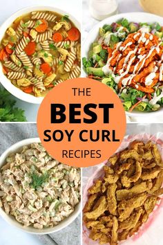 the best soy curl recipes are in this roundup