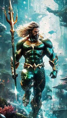 #aquaman #aquamanart #aquamanconceptart #aquamanwallpaper #aquamanfigurativeart Aquaman Wallpaper, Aquaman Art, Aquaman Villains, Aquaman Artwork, Aquaman Comic, Aqua Man, Superman Characters, Jason Momoa Aquaman, Marvel And Dc Characters