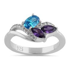 Top of Ring Height: 9.8mm

Top of Ring Width: 12.7mm

Band Width: 2.0mm

Shank Width: 2.6mm


Stone Material: Blue Topaz, Amethyst, Clear Cubic Zirconia

Stone Shape: Oval, Marquise, Round

Total Number of CZ Stones: 21

Stone Setting: Prong, Bar Channel


Metal: 925 Sterling Silver

Plating: Rhodium Plated

Finish: High Polish Blue Oval Multi-stone Birthstone Ring, Oval Multi-stone Birthstone Ring, Blue Amethyst Gemstone Ring For Promise, Blue Amethyst Gemstone Ring For Anniversary, Blue Amethyst Gemstone Promise Ring, Blue Amethyst Promise Ring, Blue Oval Amethyst Ring In Sterling Silver, Stone Material, Stone Setting