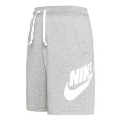 Men's Nike Sportswear Loose Running Sports Shorts Gray AR2376-064 Nike Clothes Mens, White Nike Shorts, Grey Nike Shorts, Nike Clothes, Poses Aesthetic, Jayson Tatum, Mens Fashion Casual Outfits, Extended Cab, Shorts Nike