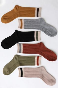 Color Block Socks – The House of Gentry Fall Socks Aesthetic, Cool Socks Outfit, Cool Socks Aesthetic, Retro Socks, Aesthetic Socks, Fall Socks, Vintage Socks, Sorority Rush Dresses, Trendy Socks