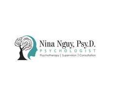 the logo for nina nguy, psydd, physchologist