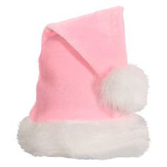 Get into the festive spirit with this adorable Light Pink Santa Hat perfect for Christmas and winter celebrations. The plush hat features a vibrant pink color that adds a fun twist to the traditional holiday attire. Alcott Hill® | Alcott Hill® Christmas Light Santa Hat in Pink | 11.00" H X 8.00" W X 2.00" D | Wayfair Pink Santa Hat, Unique Party Decor, Plush Hat, Pink Santa, Christmas And Winter, Holiday Attire, Christmas Party Supplies, Outdoor Holiday Decor, Winter Themed