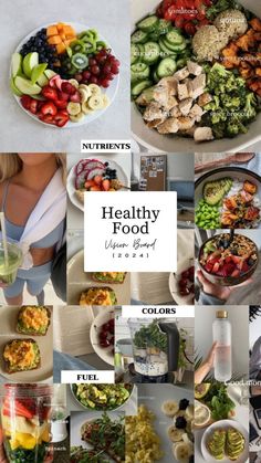 Healthy Food Motivation Inspiration, Healthy Food Inspo Aesthetic, Eat Healthy Vision Board, Eat Healthy Aesthetic Vision Board, That Girl Diet, Eating Healthy Aesthetic, Eat Healthy Aesthetic, Fit Life Aesthetic, Healthy Diet Aesthetic