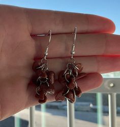 Sparkly, earring is stealing silver, rock beads. Silver Dangle Beaded Earrings With Natural Stones, Silver Dangle Earrings With Natural Stones, Silver Beaded Drop Earrings With Natural Stones, Wedding Jewelry Earrings, Wedding Earrings, Wedding Jewelry, Etsy Earrings, Handmade Items, United States