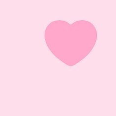 a pink heart on a light pink background