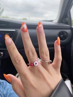 Silverstone F1 Nails, Mclaren Inspired Nails, Lando Norris Nails Art, Red Bull Nails F1, F1 Nail Ideas, F1 Nails Designs Mclaren, College Football Game Outfits For Women