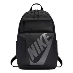 Nike Elemental Backpack 'Black' BA5381-010 Nike Elemental Backpack, Nike Bag, Mochila Nike, Cute Nike Outfits, Nike Bags, Cute Nikes, Nike Outfits, Black Backpack, Back To School