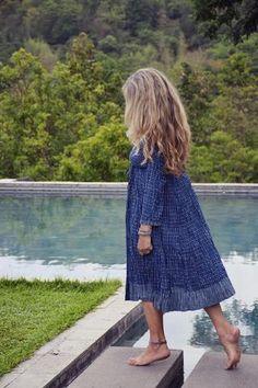 Indigo Gypsy Indie Wrap Dress