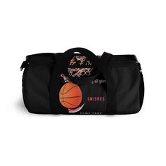 Pack your confidence and your ball in the same bag! Customizable, Lightweight, and Durable, our custom-printed duffel bags are great for a Lady Baller on the go! Perfect for the gym, a tournament , or for any other storage need! Easy to carry in your hands or around your shoulders. *100% Polyester*Black durable straps*Small and large size available Small Large Length, in 19.02 23 Height, in 9.49 12.01 Width, in 9.49 12.01 Main strap length, in 27.56 27.56 Handle height, in 10.99 12.01 Handle wid Sewing Tags, Duffel Bags, A Lady, Duffel Bag, The Gym, Small Bags, Camera Bag, Gym Bag, Large Size