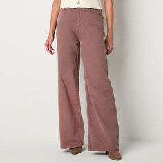 The chic hue and styling of this pair of a.n.a women's wide-leg jeans lends them a versatile polished look to wear with everything in your wardrobe. Cut for the highest rise, they are made from a stretch cotton-blend with recycled fabric and have a button-zip fly. Wear it with a fitted tank or tee. Closure Type: Button & ZipperPockets: 1 Front Coin Pocket, 2 Back Slip Pockets, 2 Front Slip PocketsRise: Highest RiseFiber Content: 99% Cotton, 1% SpandexFabric Description: DenimInseam: 32 InCare: T Cheap Khaki Wide Leg Bottoms, Cheap Full Length Khaki Wide Leg Pants, Cheap Brown Jeans For Spring, Cheap Beige Wide Leg Bottoms, Cheap Classic Wide Leg Bottoms, Cheap Solid Color Jeans For Fall, Versatile Wide Leg Flare Jeans For Fall, Fall Wide Leg Cotton Flare Jeans, Fall Wide-leg Jeans